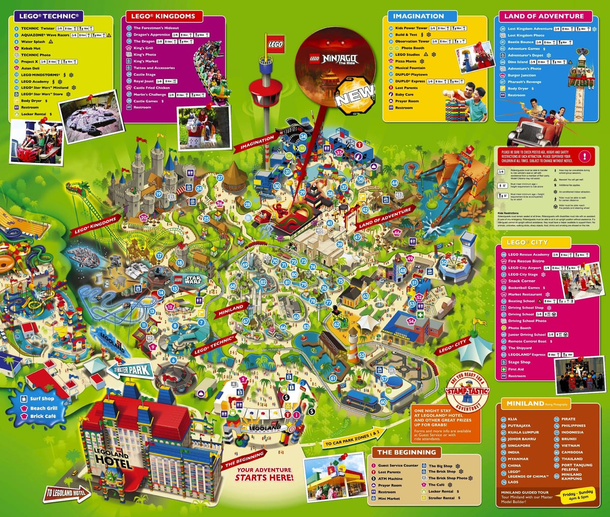 মানচিত্র, legoland, মালয়েশিয়া