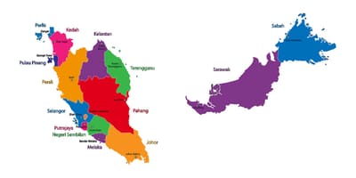 মানচিত্র মালয়েশিয়া মানচিত্র ছবি